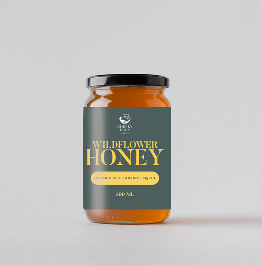 Cheeky Duck Vineyard Wild Flower Honey 500ml